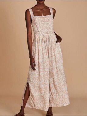 Sancia Women’s Soren jumpsuit Toile Floral Cottagecore Size M Romantic